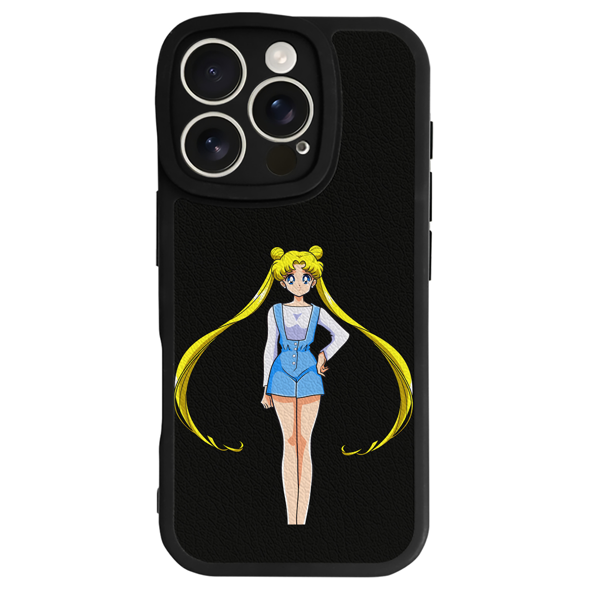 （画像用） 美少女戦士セーラームーン 愛野 美奈子 あいの みなこ Sailor Moon Aino Minako 【iPhone 16シリーズ対応】シリコンスマホケース（レザー調） 材質：シリコン